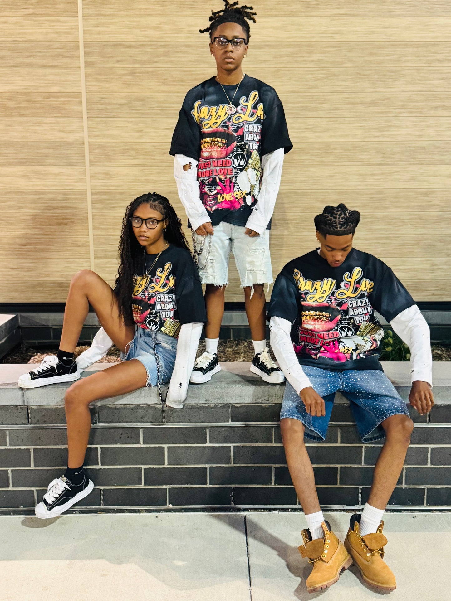 “ Just Need More Love “ oversized tshirts!