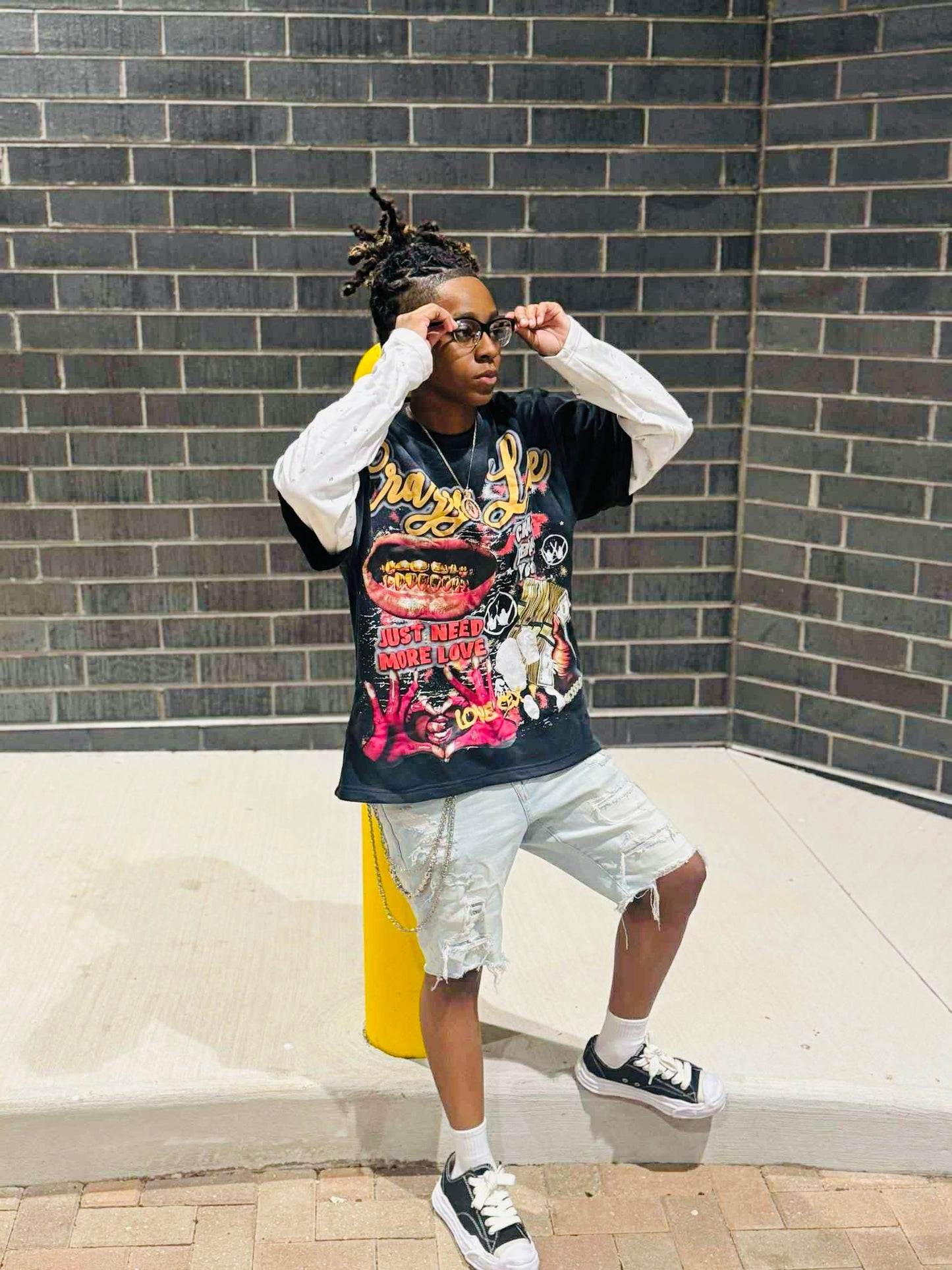 “ Just Need More Love “ oversized tshirts!