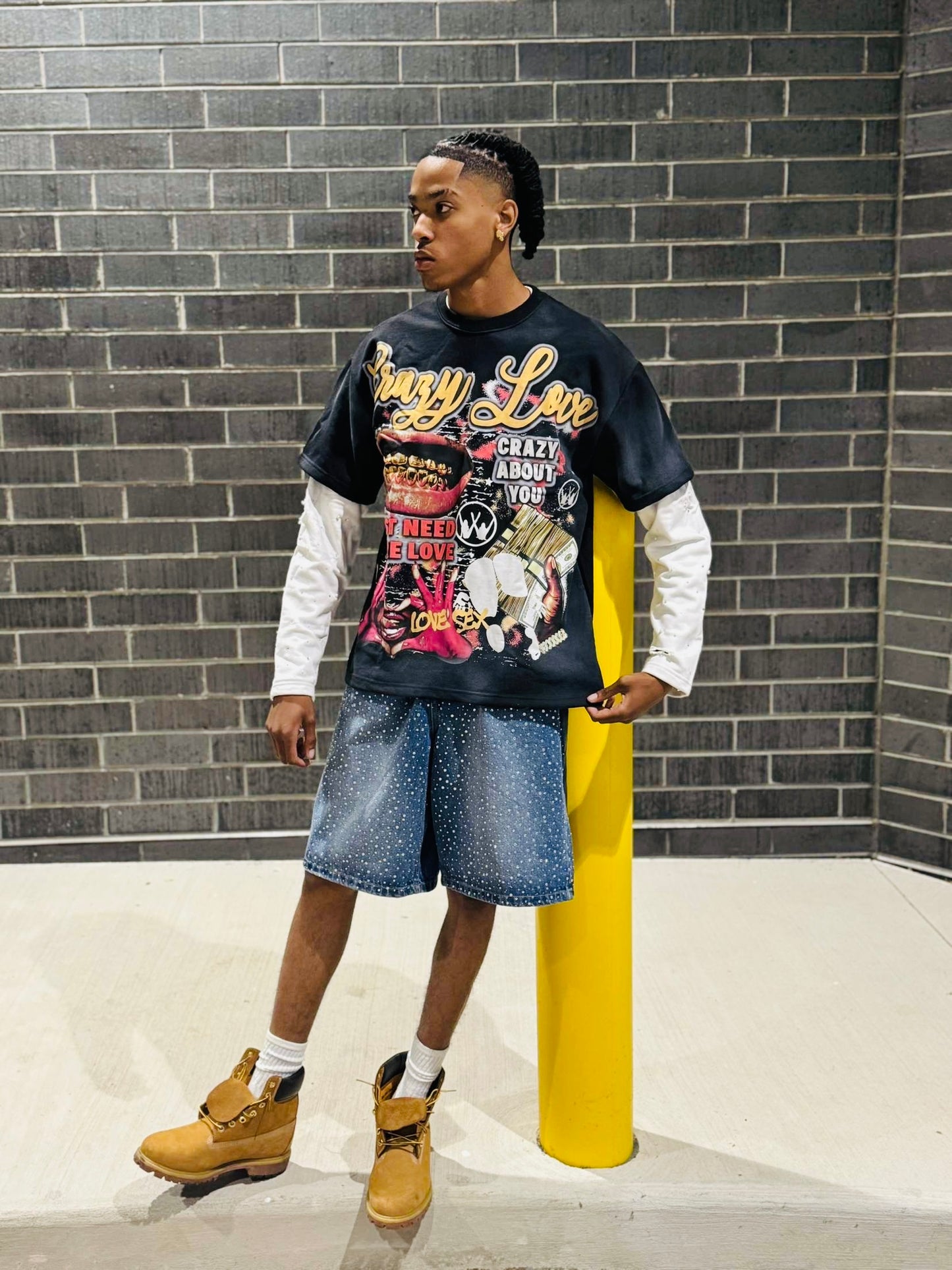 “ Just Need More Love “ oversized tshirts!