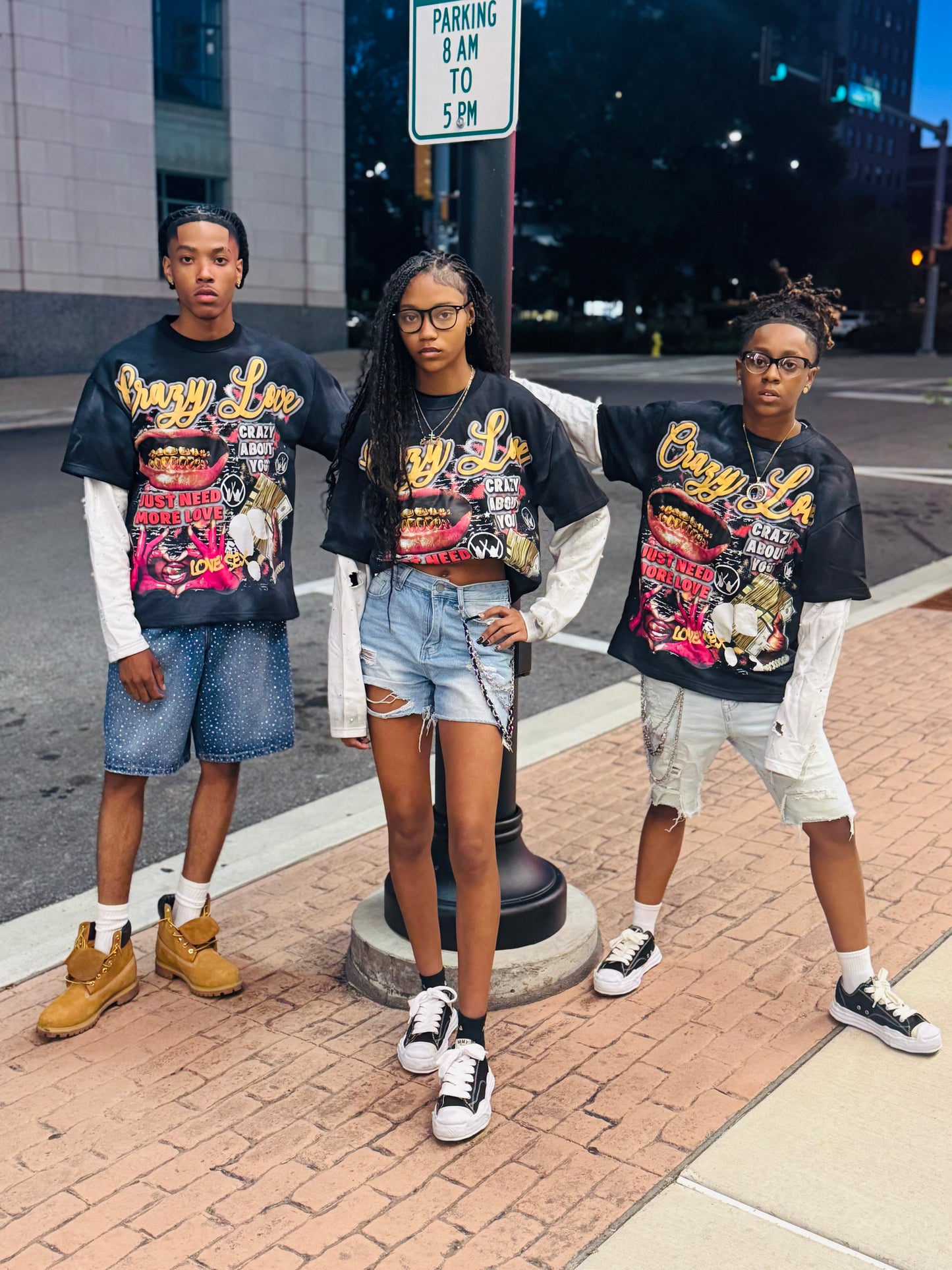 “ Just Need More Love “ oversized tshirts!